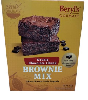 BERYL'S DBL CHOC BROWNIE MIX